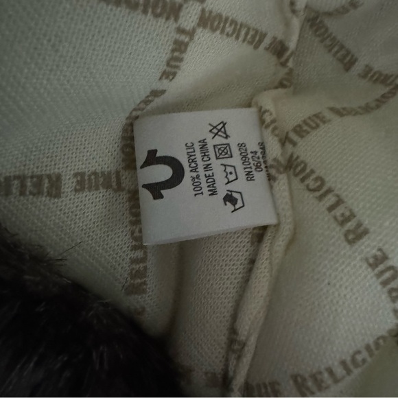 True Religion (NWT) Denim Trapper Hat - Picture 6 of 8